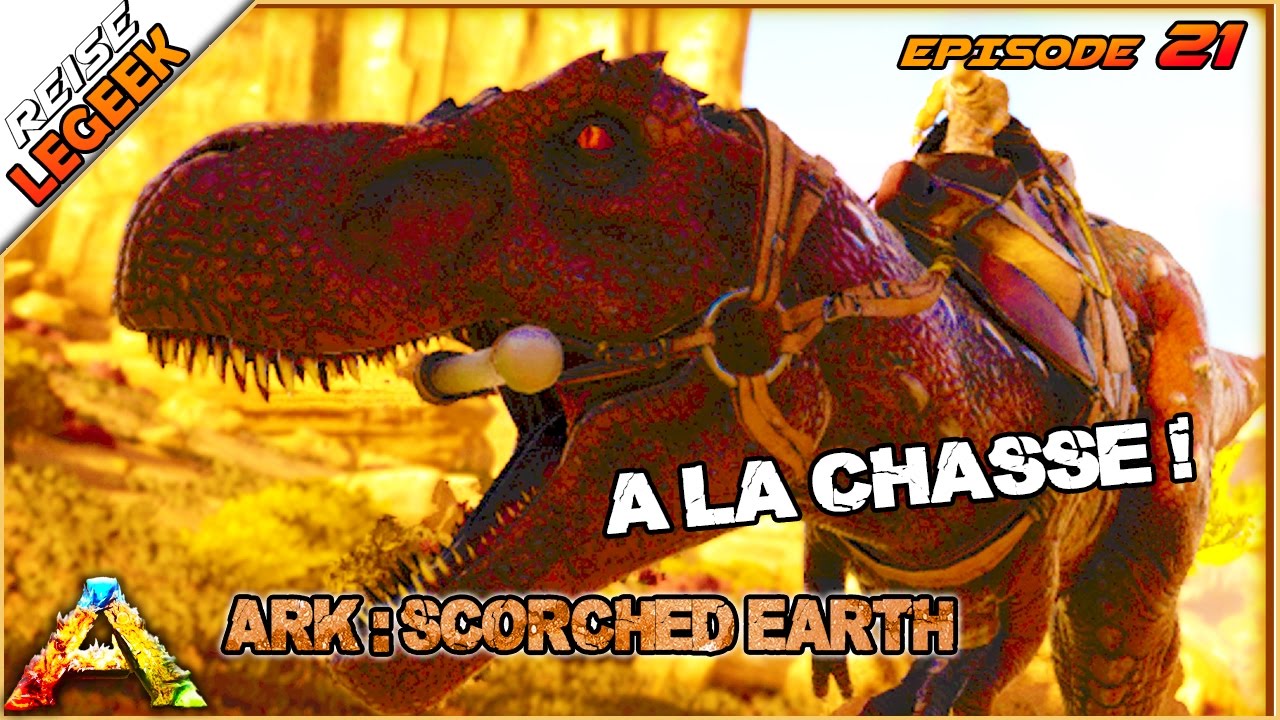 JE FAIS LA SELLE DU T-REX ENFIN ! | ARK Scorched Earth #21