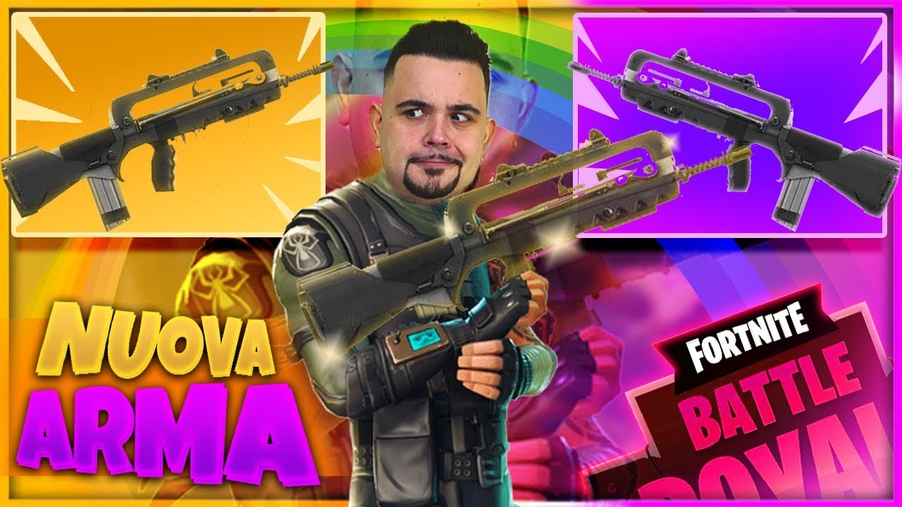 Fortnite :  Proviamo Finalmente la Nuova Arma , il FAMAS