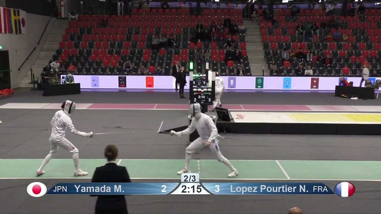 2022 T64 21 M E Individual Bern SUI WC GREEN LOPEZ POURTIER FRA vs YAMADA JPN