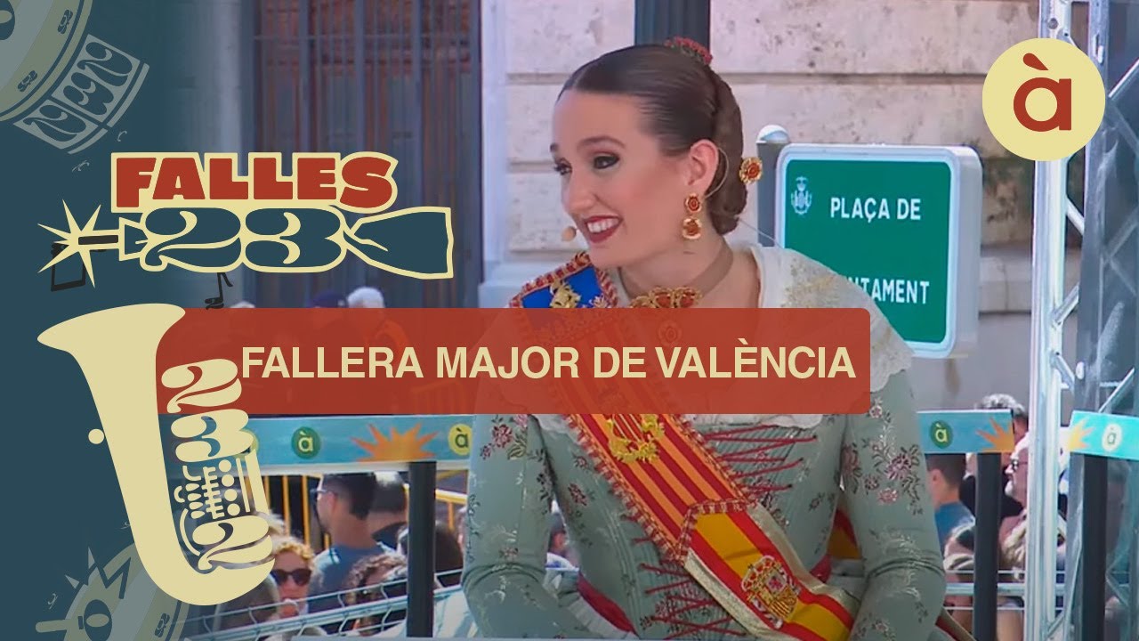 Laura Mengó, fallera major de València: “La cort d’honor i jo dormim unes 3 o 4 hores al dia… 