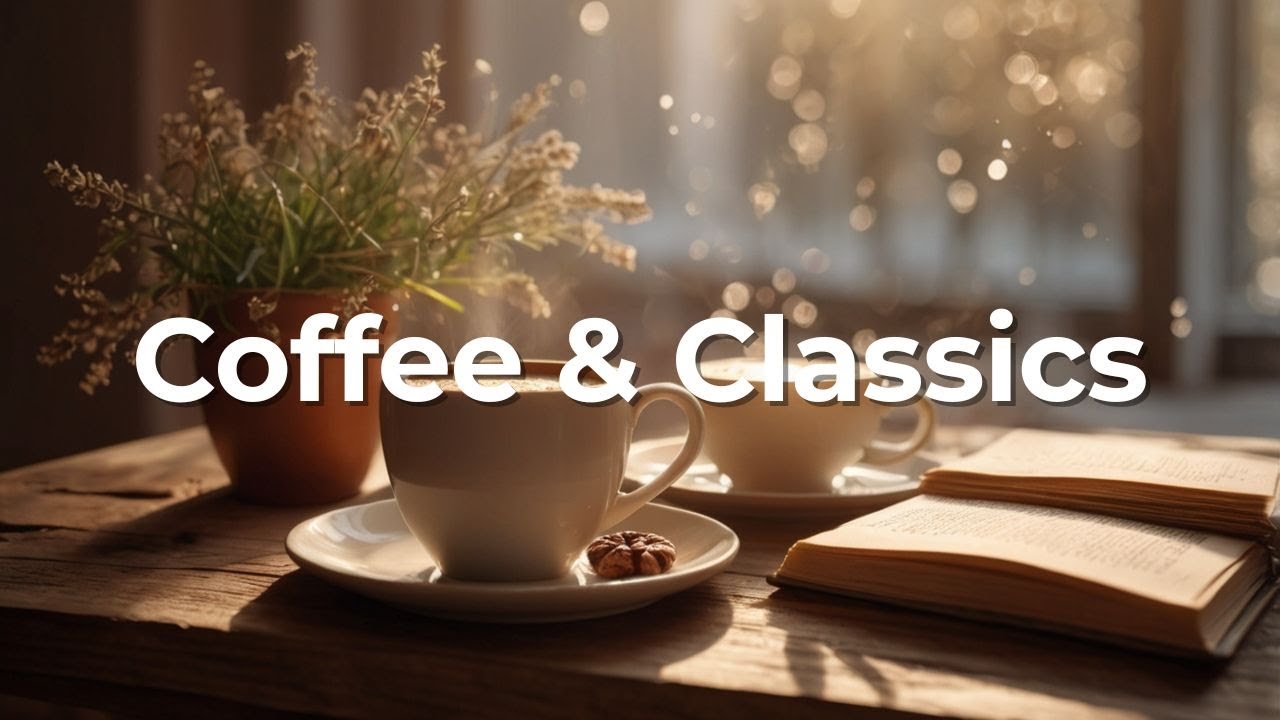 Window Seat Café Vibes 🪴 Soft Piano & Acoustic for Gentle Study, Work & Relaxation