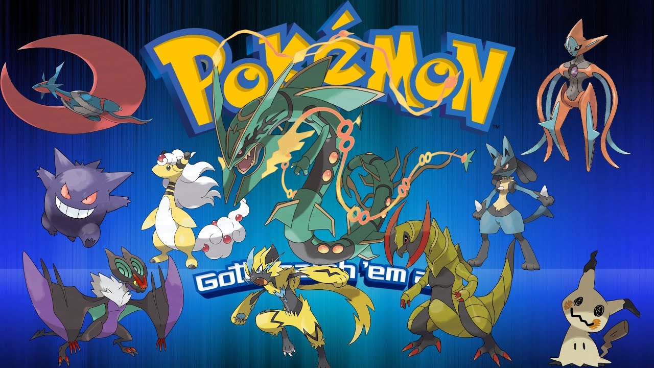All 807 Pokemon (Gen 1-7) [OUTDATED]