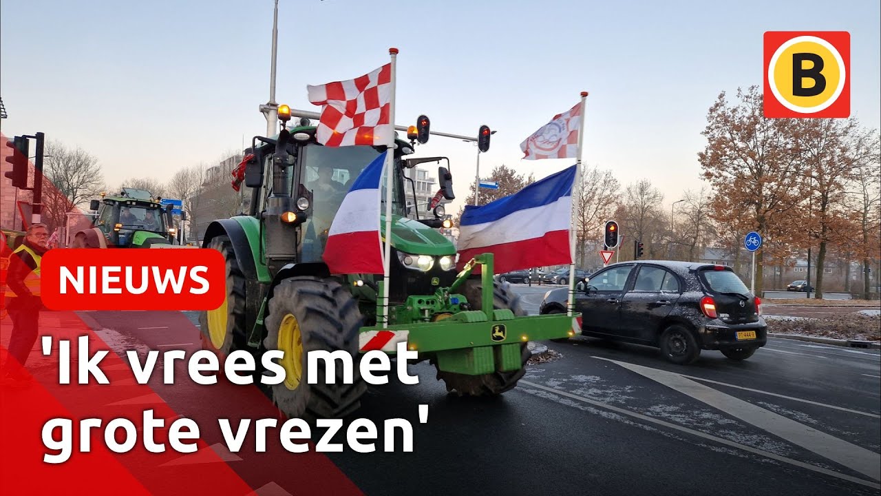 KIJK TERUG: boze boeren protesteren bij provinciehuis | Omroep Brabant