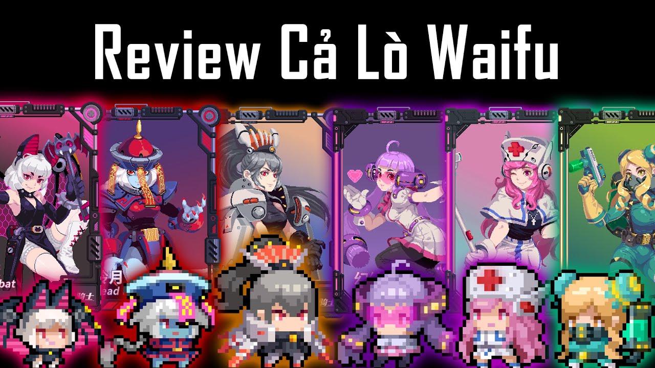 Review Waifu Collection in Fall Update Soul Knight!