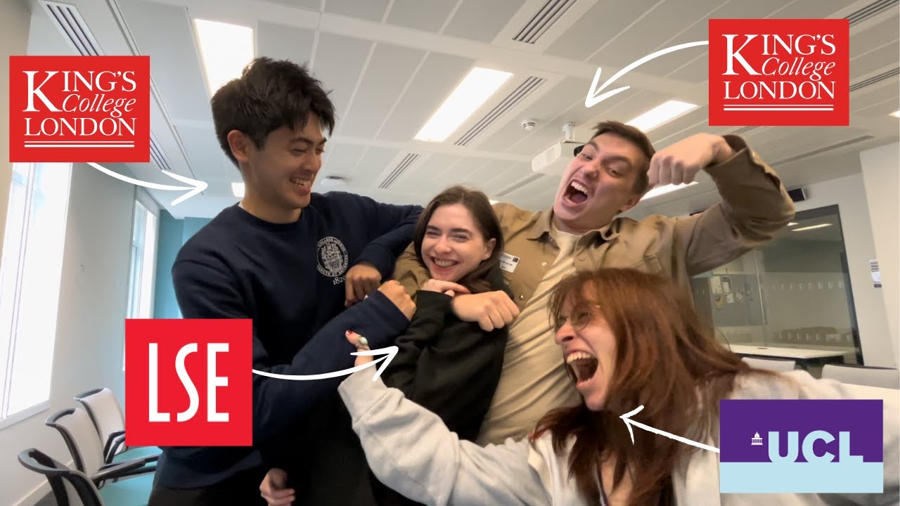 【英語トーク】KCL vs UCL vs LSE: ロンドンのトップ校で1番の大学はどれ？？ / which uni is the best???