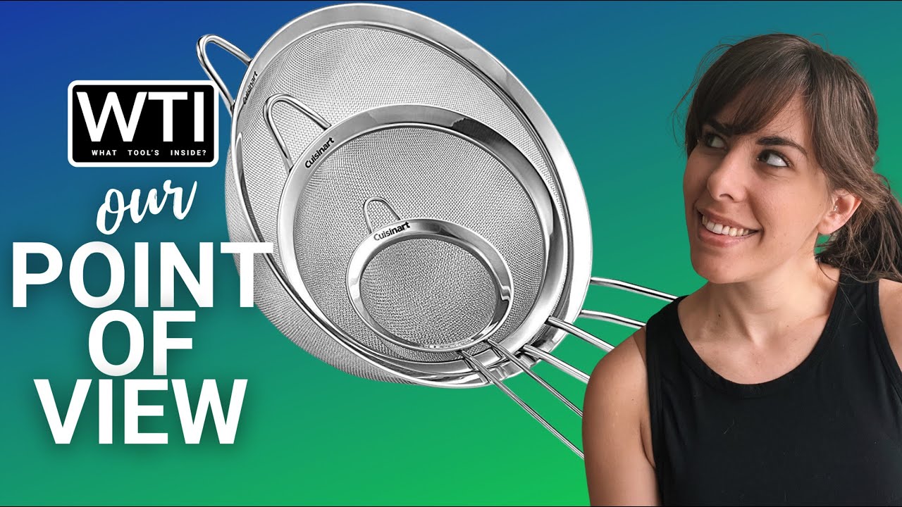 Our Point of View on Cuisinart Fine Mesh Strainers Set From Amazon