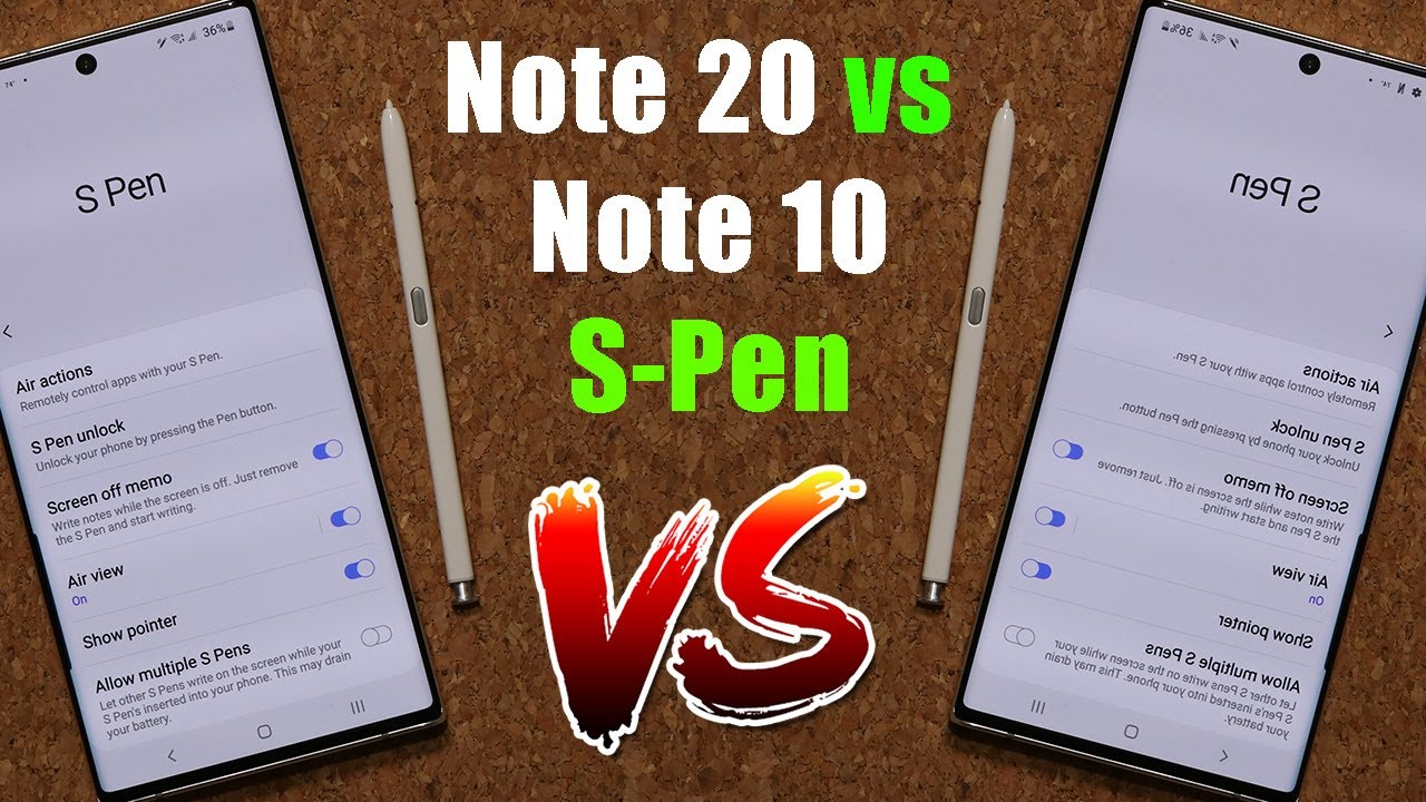 Galaxy Note 20 Ultra vs Note 10 Plus: S-Pen Features Compared (What's New and What Isn't New)