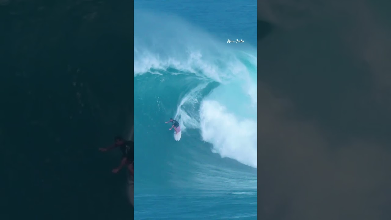 Risk vs Reward at Pe&rsquo;ahi #ledzeppelin #bigwavesurfing