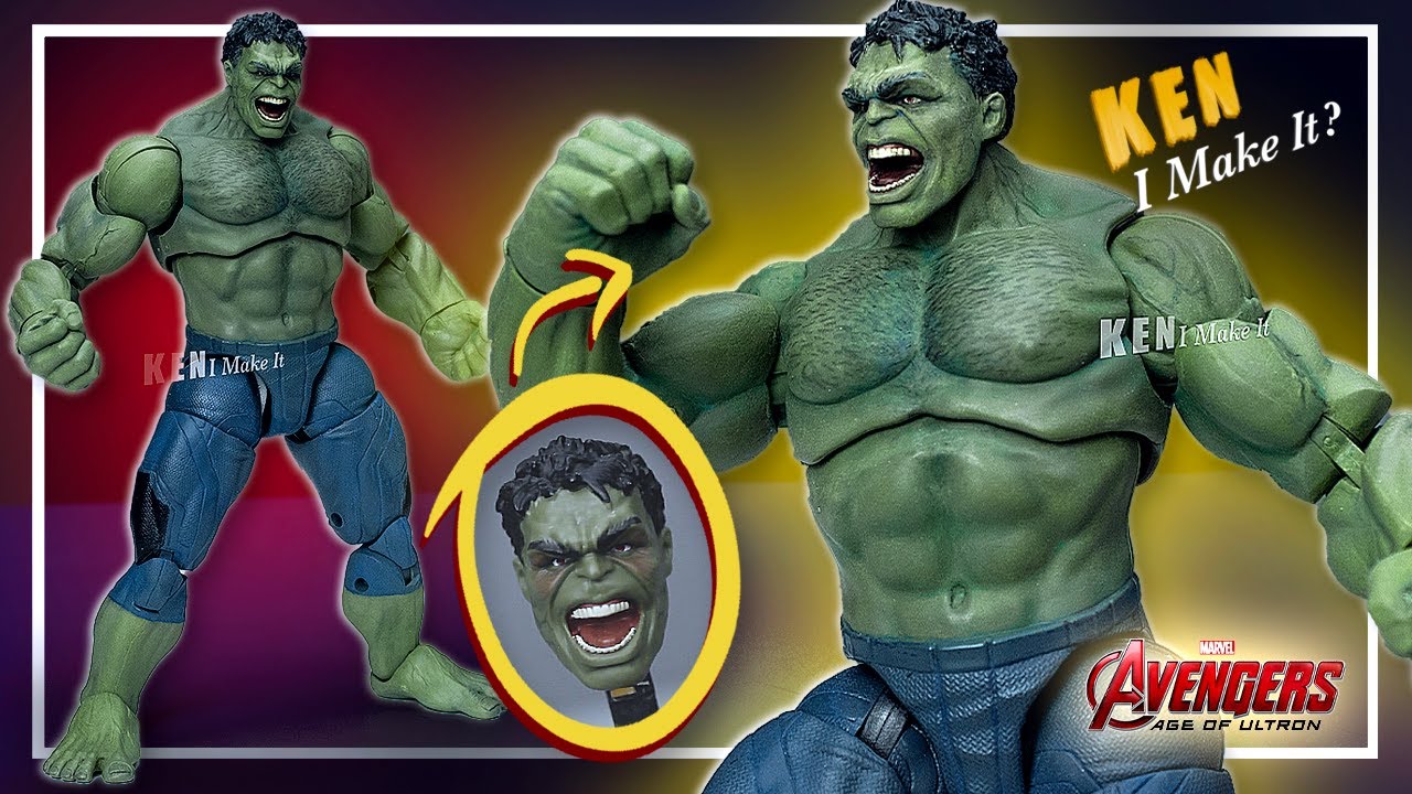 Ремонт фигурки Халка из Marvel Legends — Мстители: Эра Альтрона | Ken I Make It
