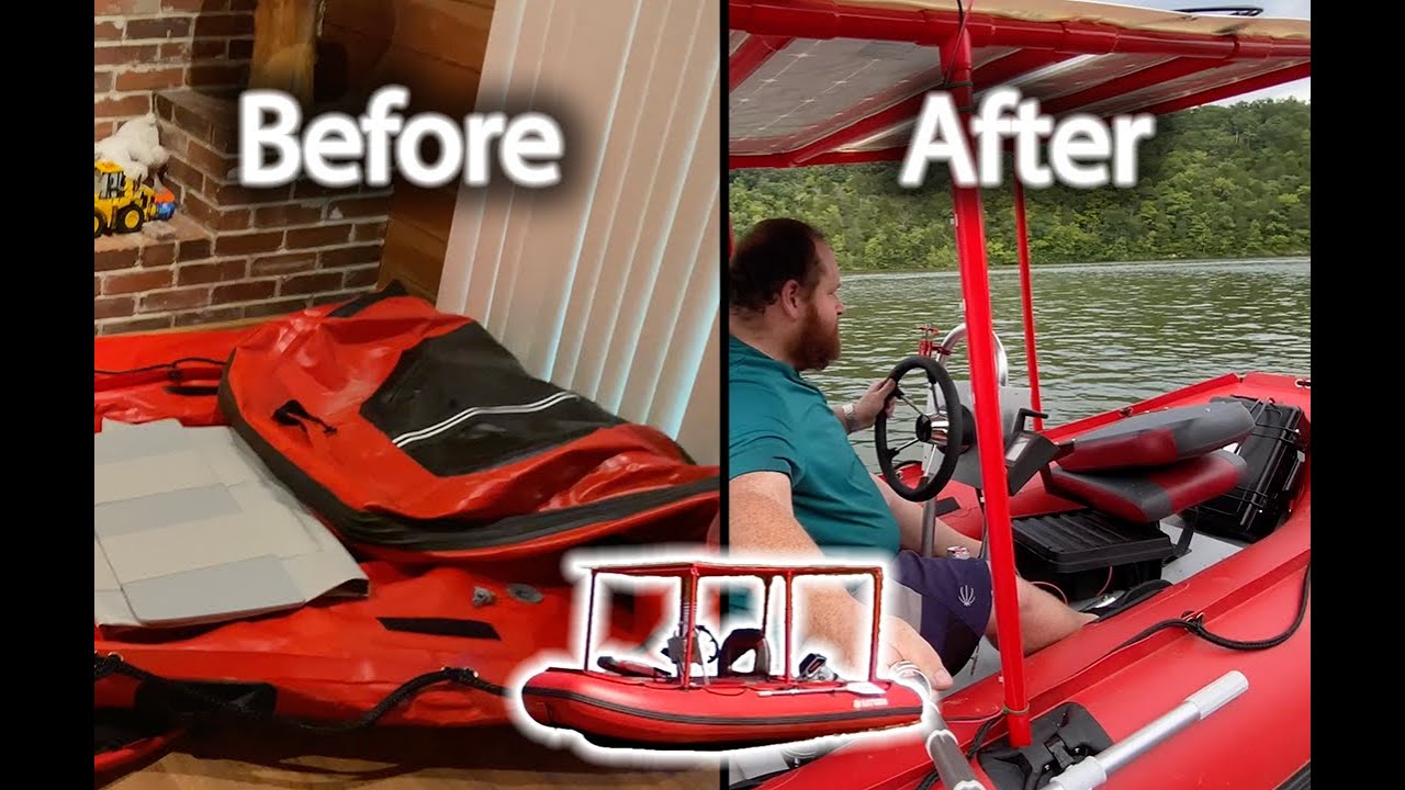 DIY solar electric boat project, Torqueedo cruise 4.0 electric outboard motor (Extended version)