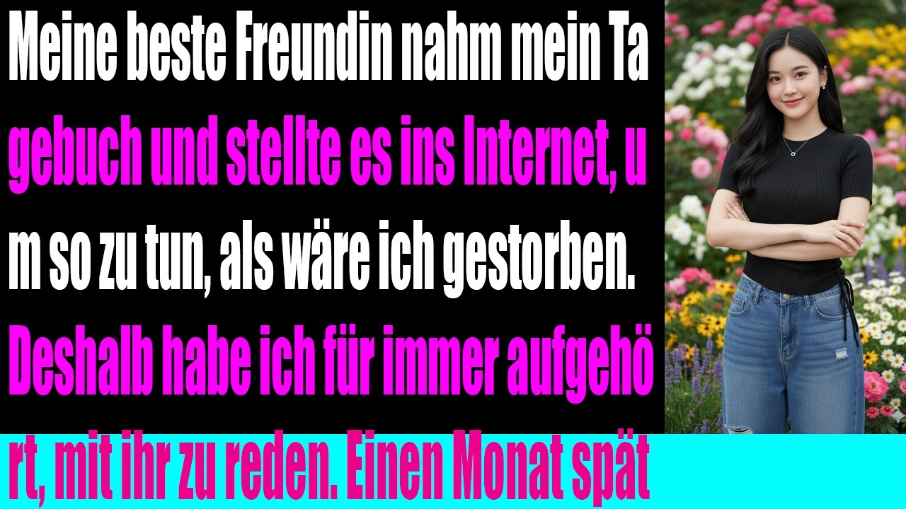 Meine beste Freundin hat mein Tagebuch genommen und ins Internet gestellt um...