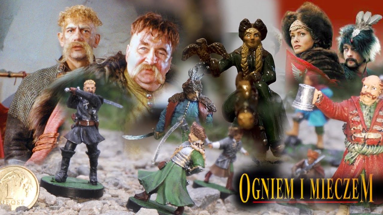 Trylogia Sienkiewicza w świecie figurek modelarskich, PRL i obecnych figurek akcji