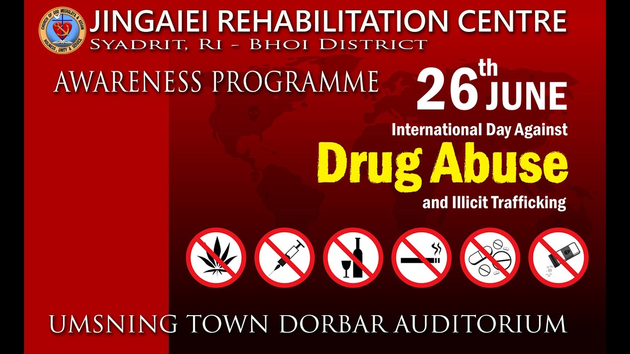 JINGAIEI REHABILITATION CENTRE | INTERNATIONAL DAY AGAINST DRUG ABUSE & ILLICIT TRAFFICKING |