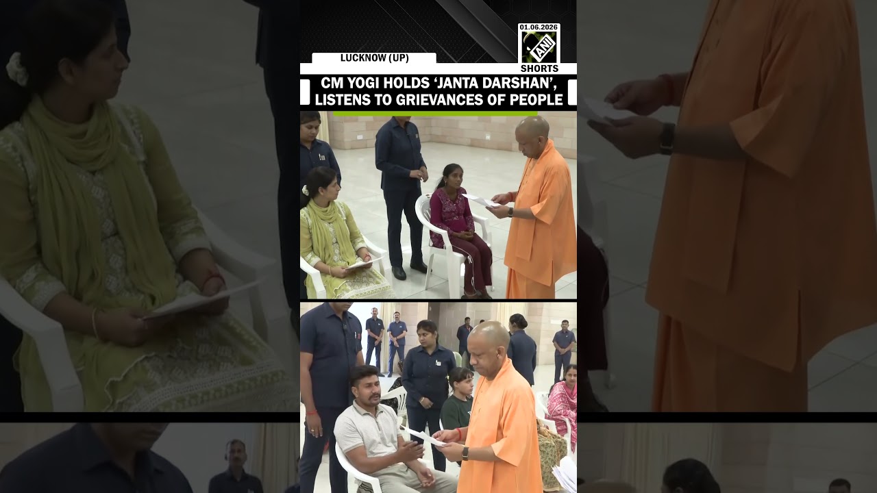 Watch! CM Yogi Adityanath holds &lsquo;Janta Darshan&rsquo; in Lucknow, listens to grievances of people