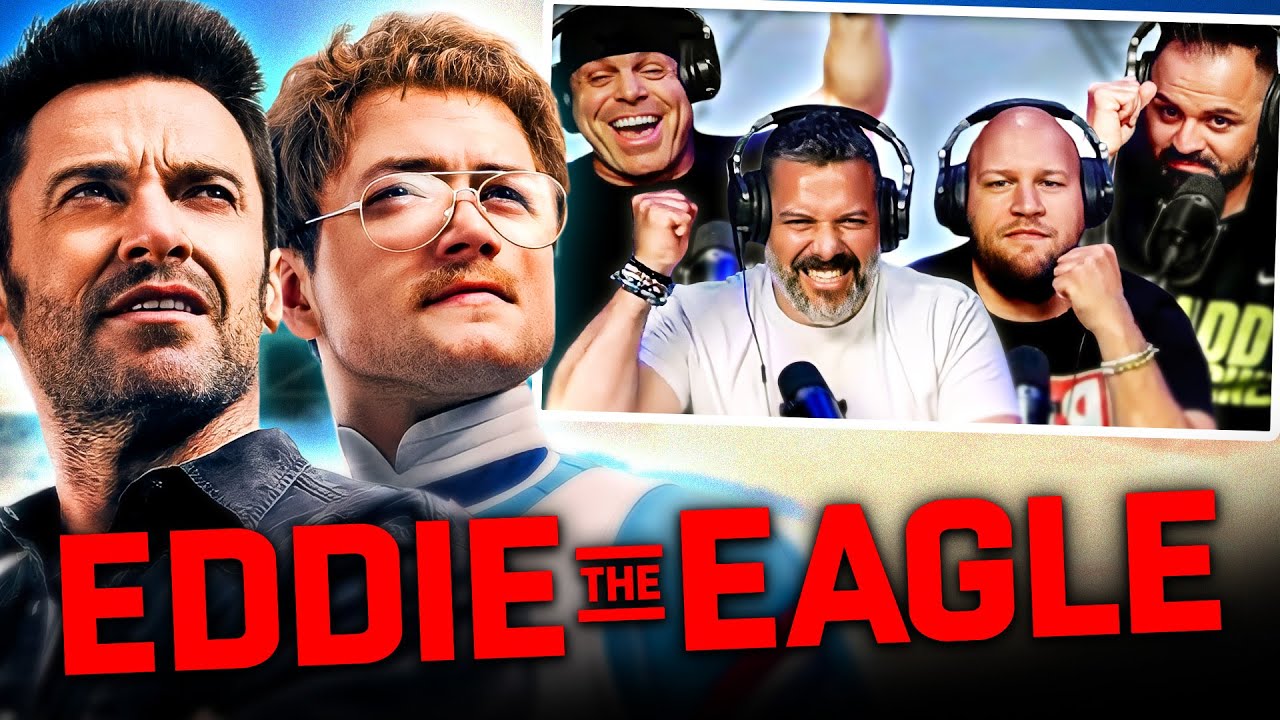 First time watching Eddie The Eagle movie reaction