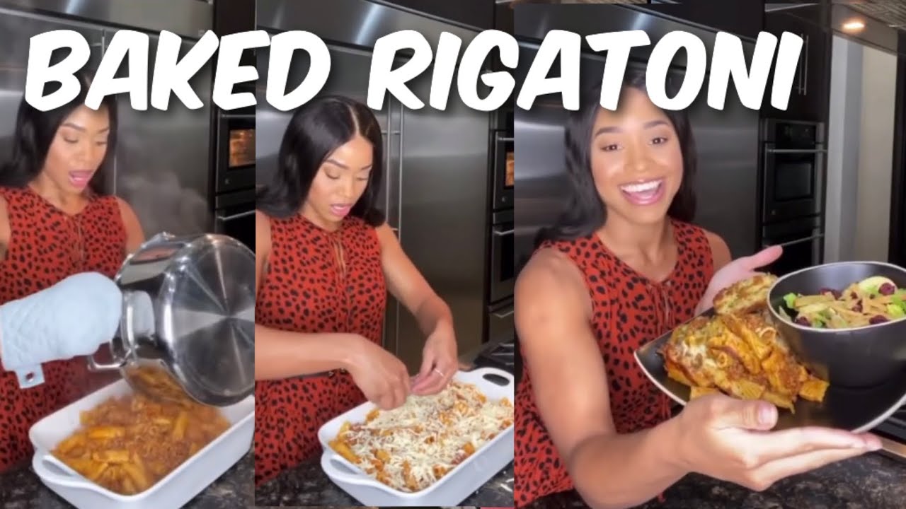 Nikki Hall Baked Rigatoni Recipe