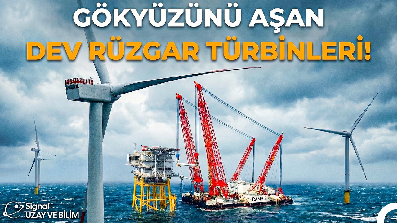 Dünyanın En Büyük Rüzgar Türbinleri Nasıl İnşa Ediliyor? I Türkçe Dublajlı Belgesel