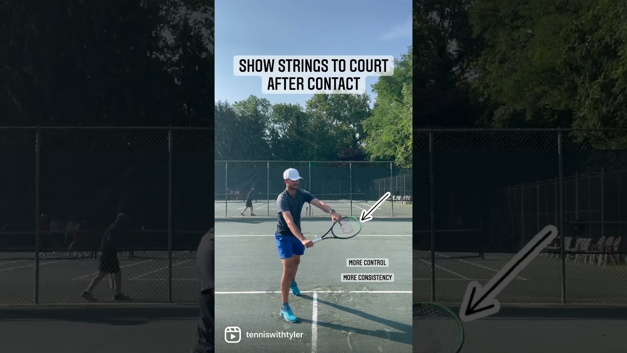 Consistent Volley Tip #tennis #tennistips #tennislessons #tennisdrills  #tennisplayer