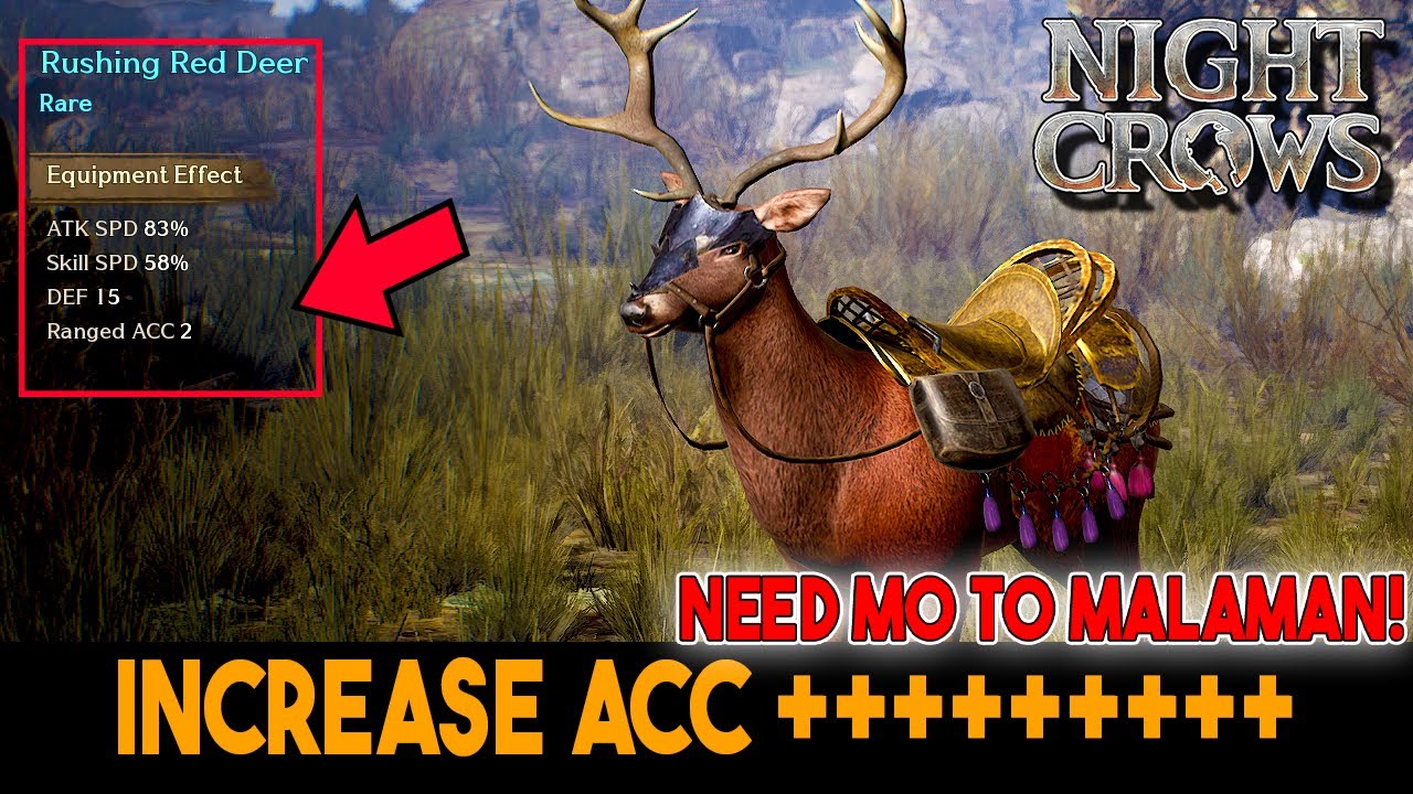 How to increase accuracy in night crows
