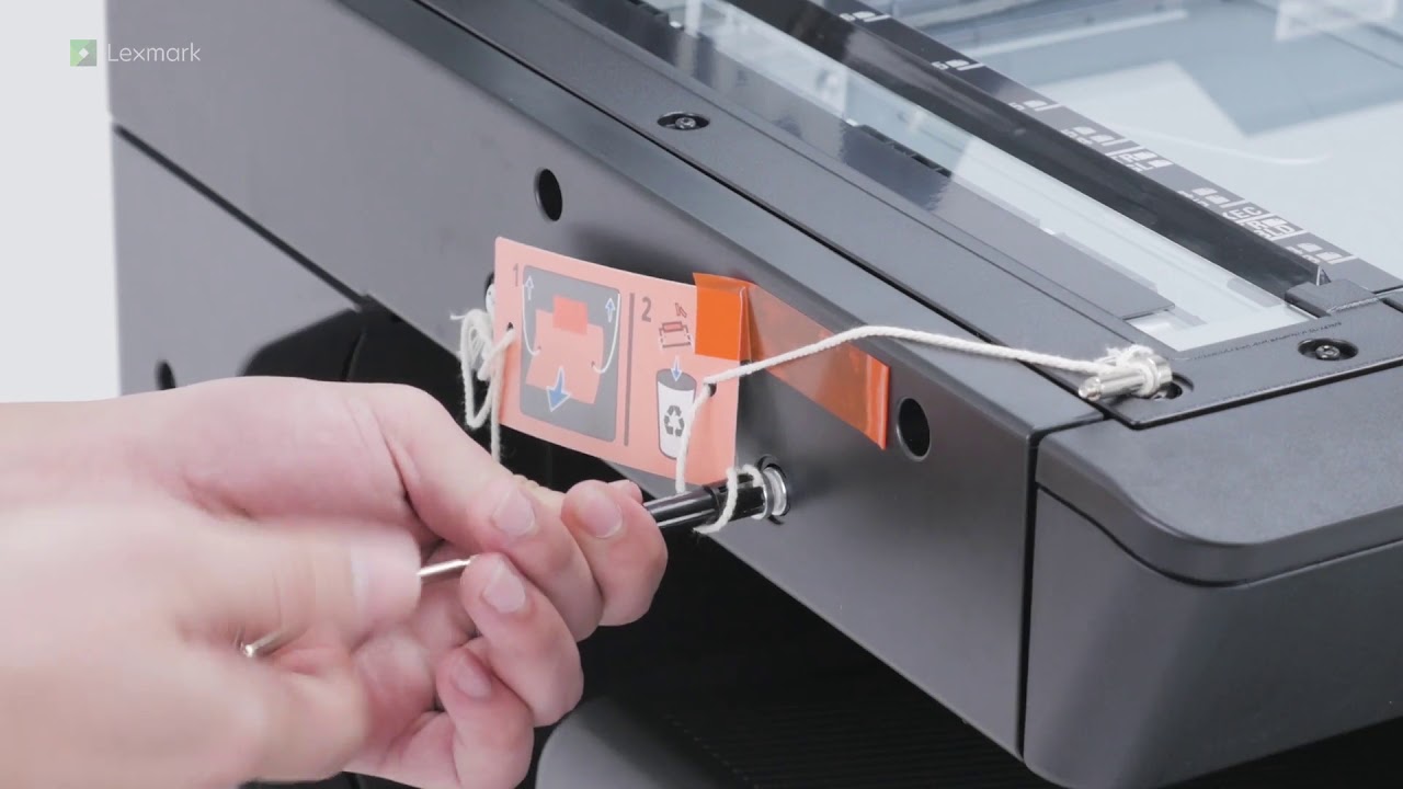 CX920 Series—Setting up the printer