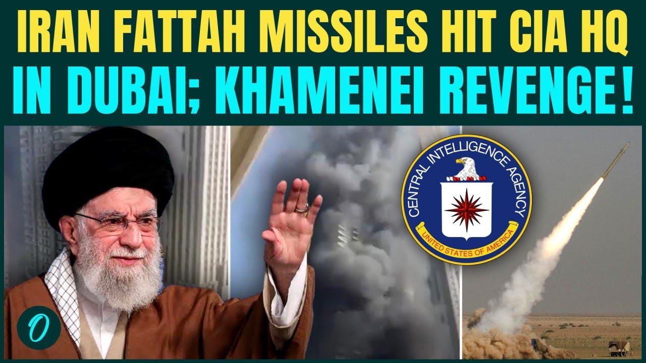 Iran BOMBS Dubai’s CIA HQs| Fattah Missiles SLAM Building, Huge EXPLOSION | US Officials KILLED?
