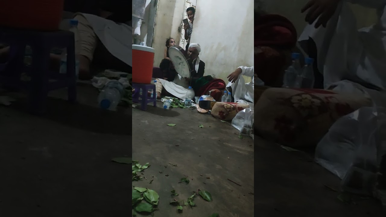 قصيدة اللهم صلي على محمد بصوت الحساني في زاويه عبدالجبار الهلالي الحديده
