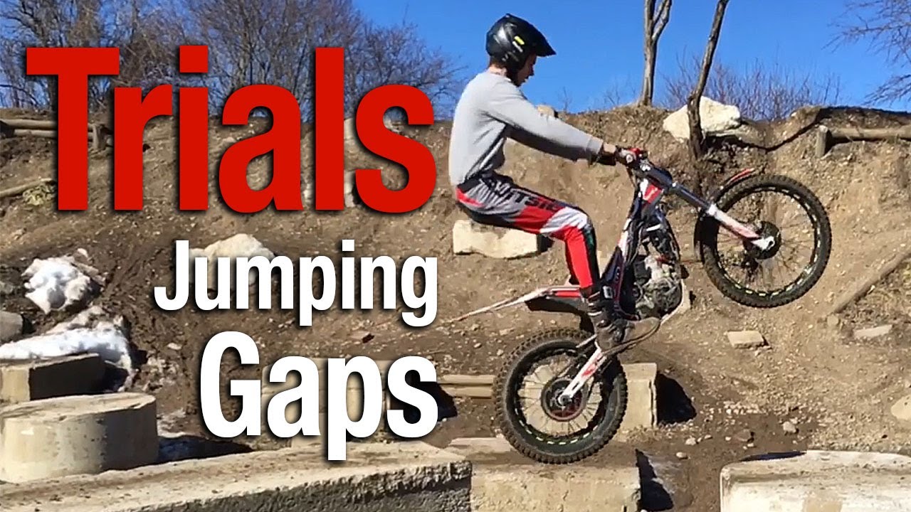 Jumping Gaps &middot; Moto Trials Technique &middot; Jonas Resch