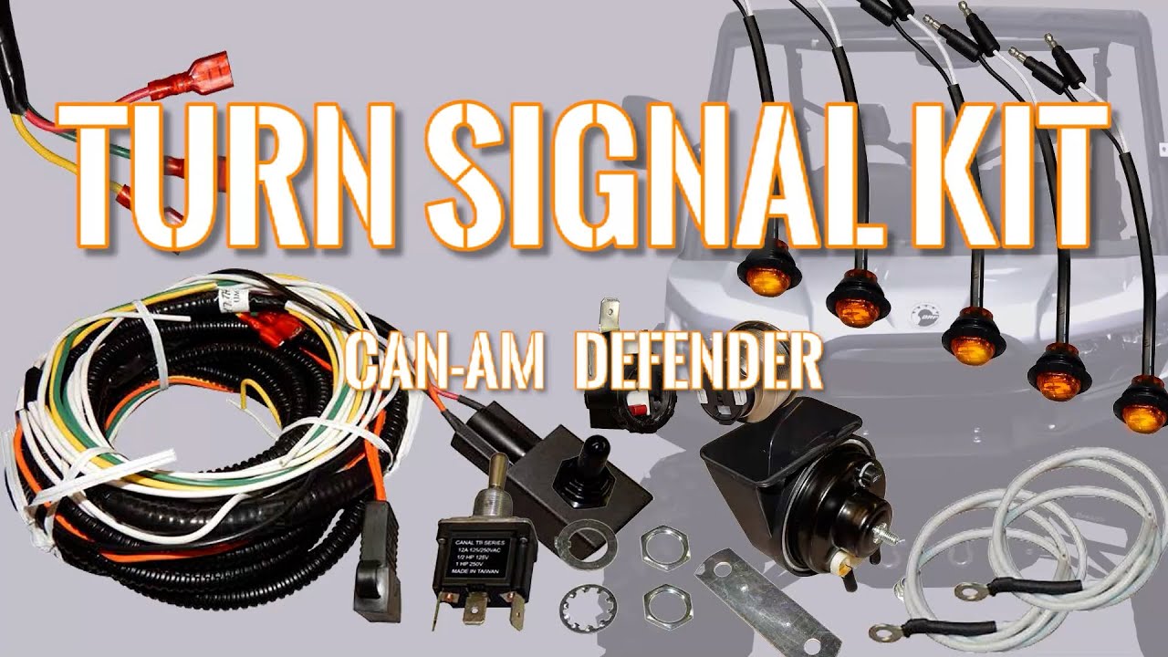 SuperATV Universal Turn Signal Kit Install on Can-Am Defender