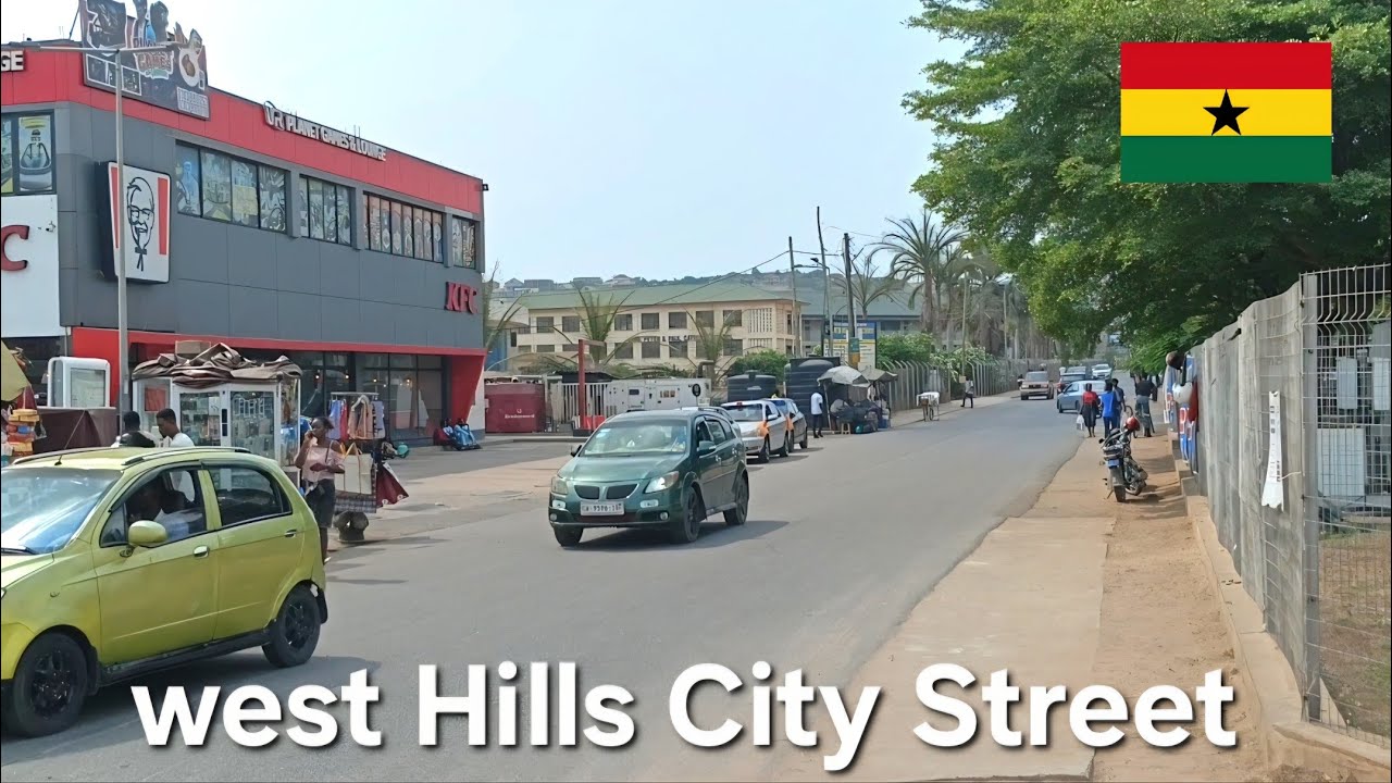  weija west hills street tour in Accra Ghana west Africa 🇬🇭 
