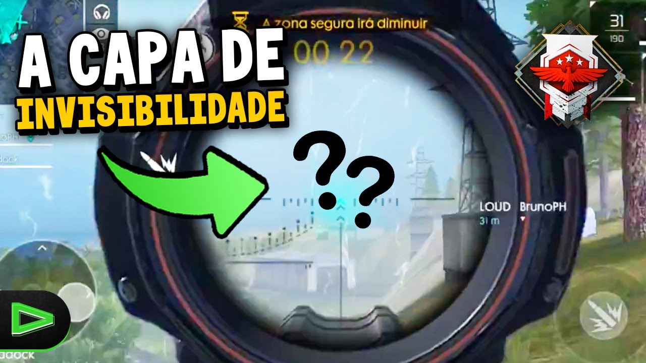 O CARA SUMIU?!? RANQUEADA SQUAD NO FREE FIRE!!! LOUD MOB