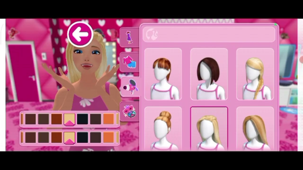 Barbie dream house adventure game new part by @wmbarbiesworld 