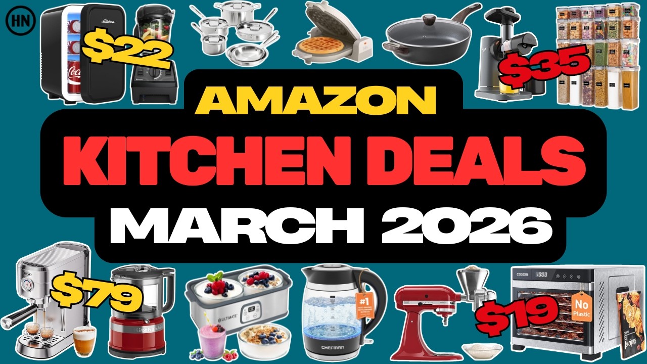 31 Amazon Kitchen Deals Worth Buying This Month ( With Prices ) Amazon Kitchen 2026 | HN Finds