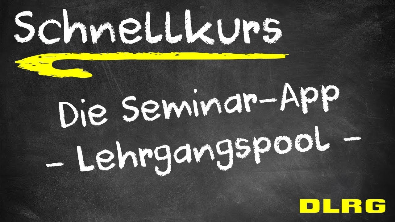 ISC - Schnellkurs - 30 Seminar-App - Lehrgangspool