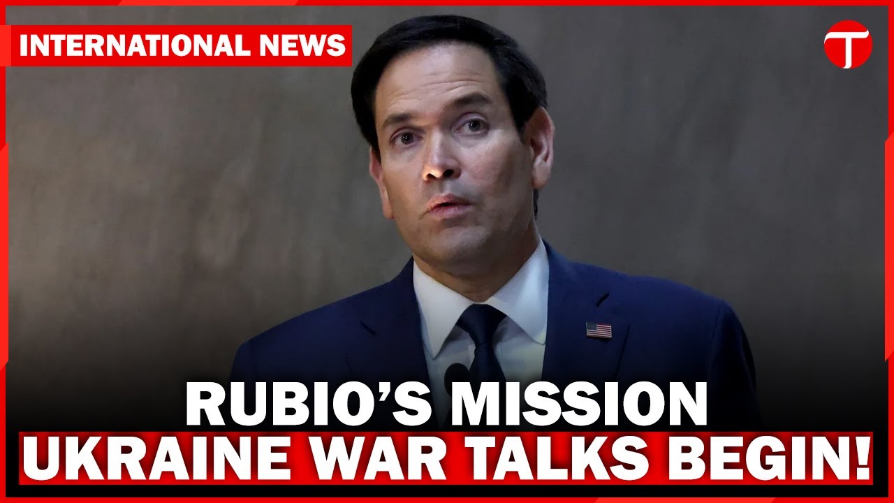U.S. Diplomacy in Action: Rubio&rsquo;s Mission to End Ukraine War!