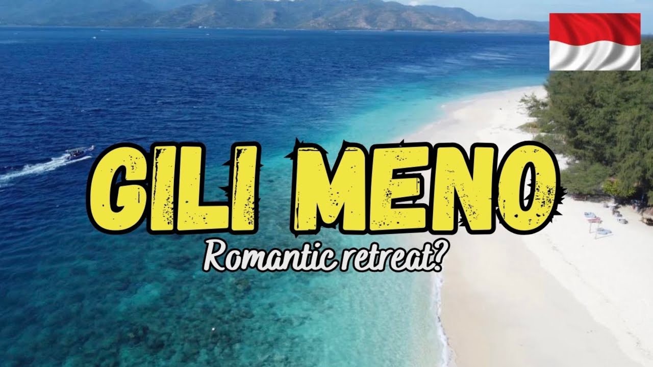 Райский остров Гили Мено с кристально чистой водой, лучший остров, Индонезия #42vlog