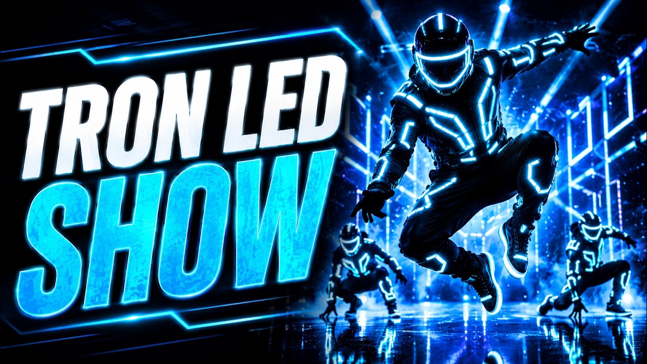 Tron Led Dance Show