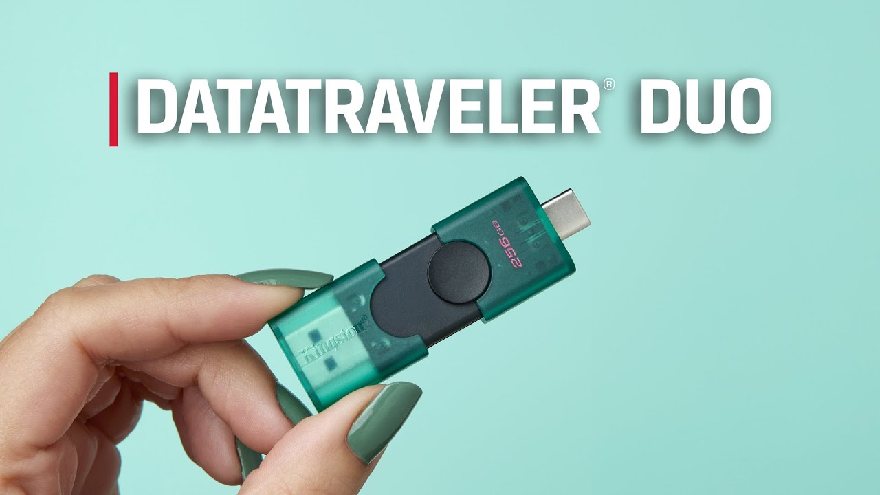 Dual USB-A and USB-C Flash Drive - DataTraveler&reg; Duo &ndash; Kingston Technology