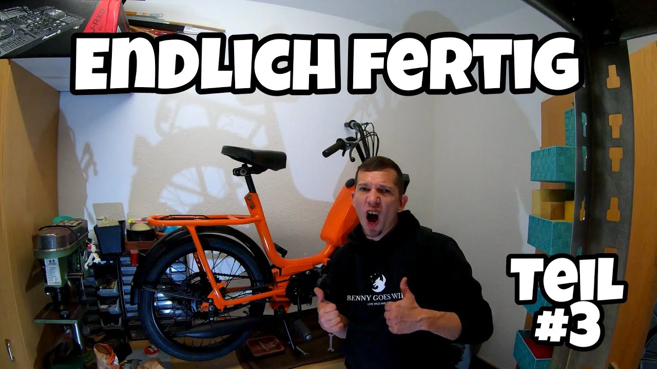 Starflite Tramp Mofa Restaurieren... Der Finale Zusammenbau...