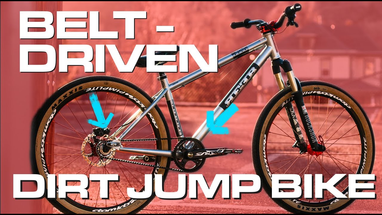 BEST DIRT JUMP BIKE EVER - Carbon Belt Driven REEB
