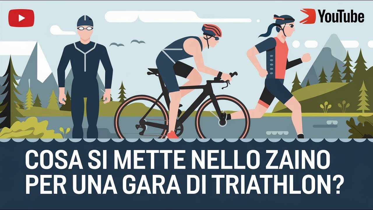 Cosa si mette nello Zaino per una gara di Triathlon? - Zaino DAMA per le mie gare 🏁
