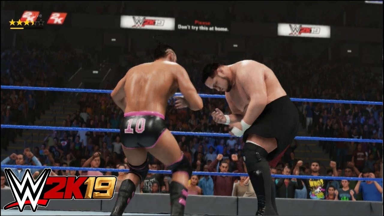 WWE 2K19 - Samoa Joe vs. Tye Dillinger | Smackdown Live