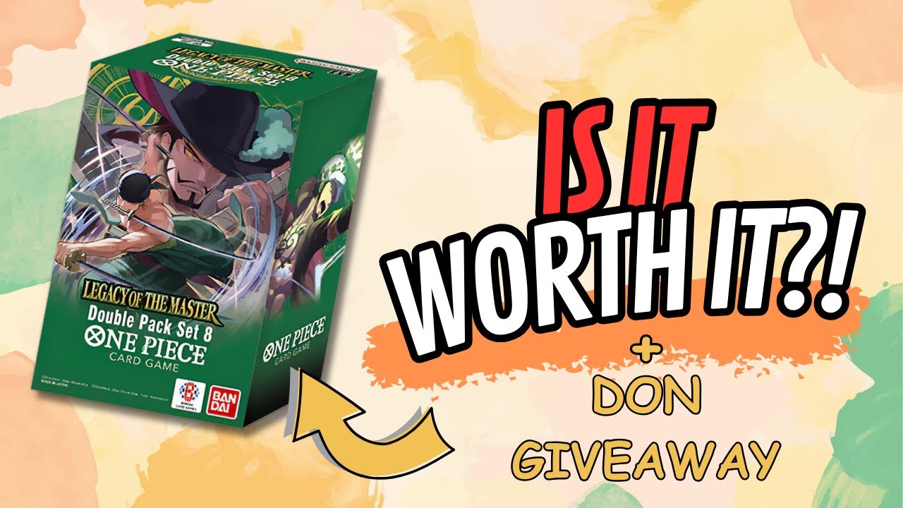 * IS THE NEW DOUBLE PACK SET VOL. 8 WORTH IT?! * - DP-08 One Piece Card Game Review!!