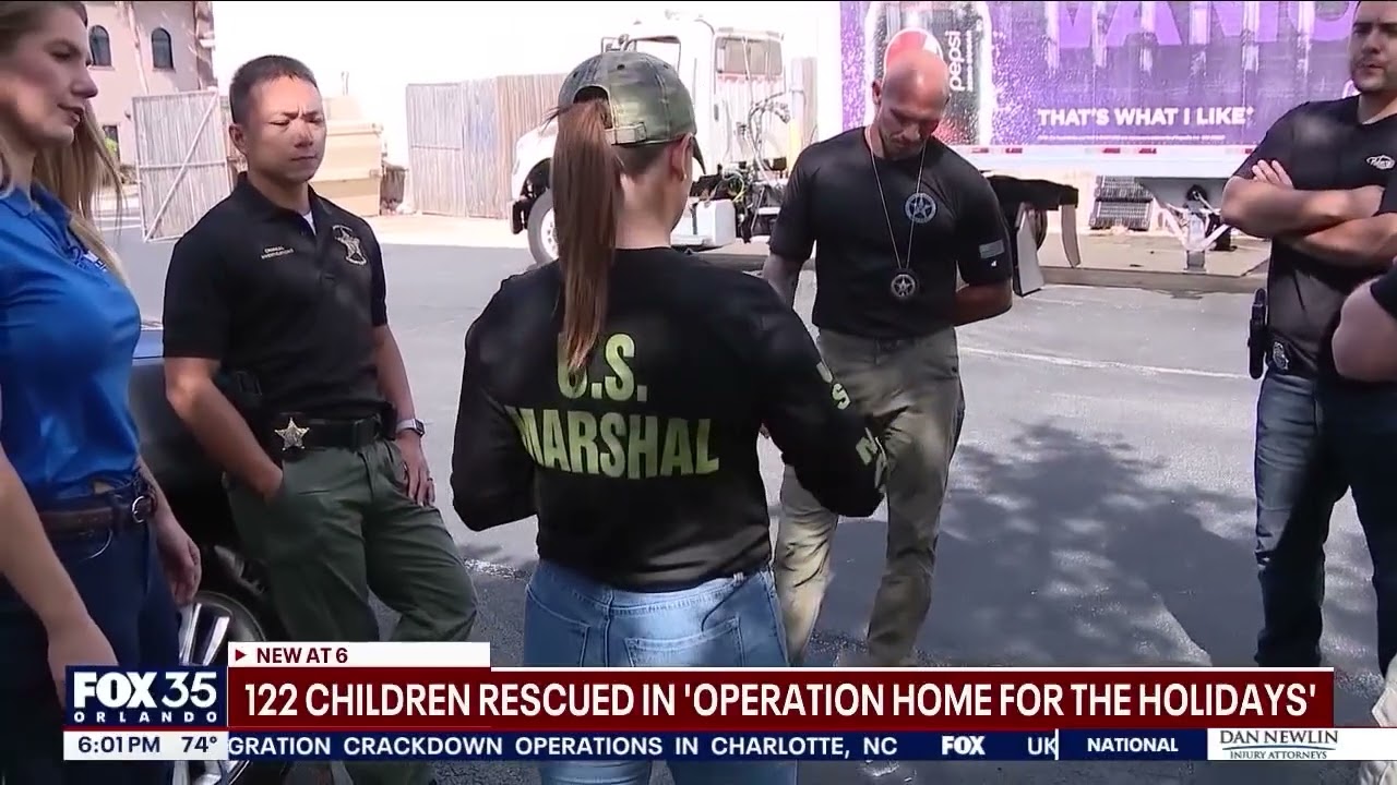 FOX 35 Reporter Marie Edinger's Ride-Along with U.S. Marshals for 