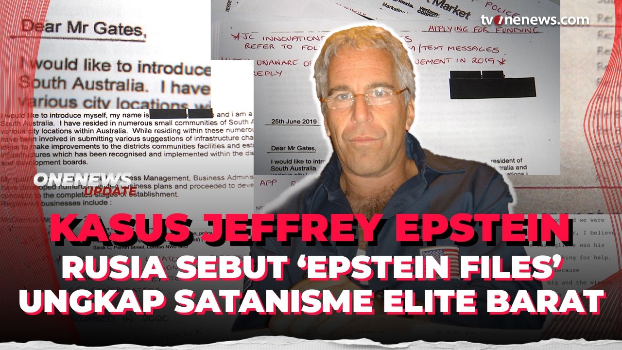 Rusia Sebut &lsquo;Epstein Files&rsquo; Ungkap Praktik &ldquo;Satanisme&rdquo; di Kalangan Elite Barat | OneNews Update