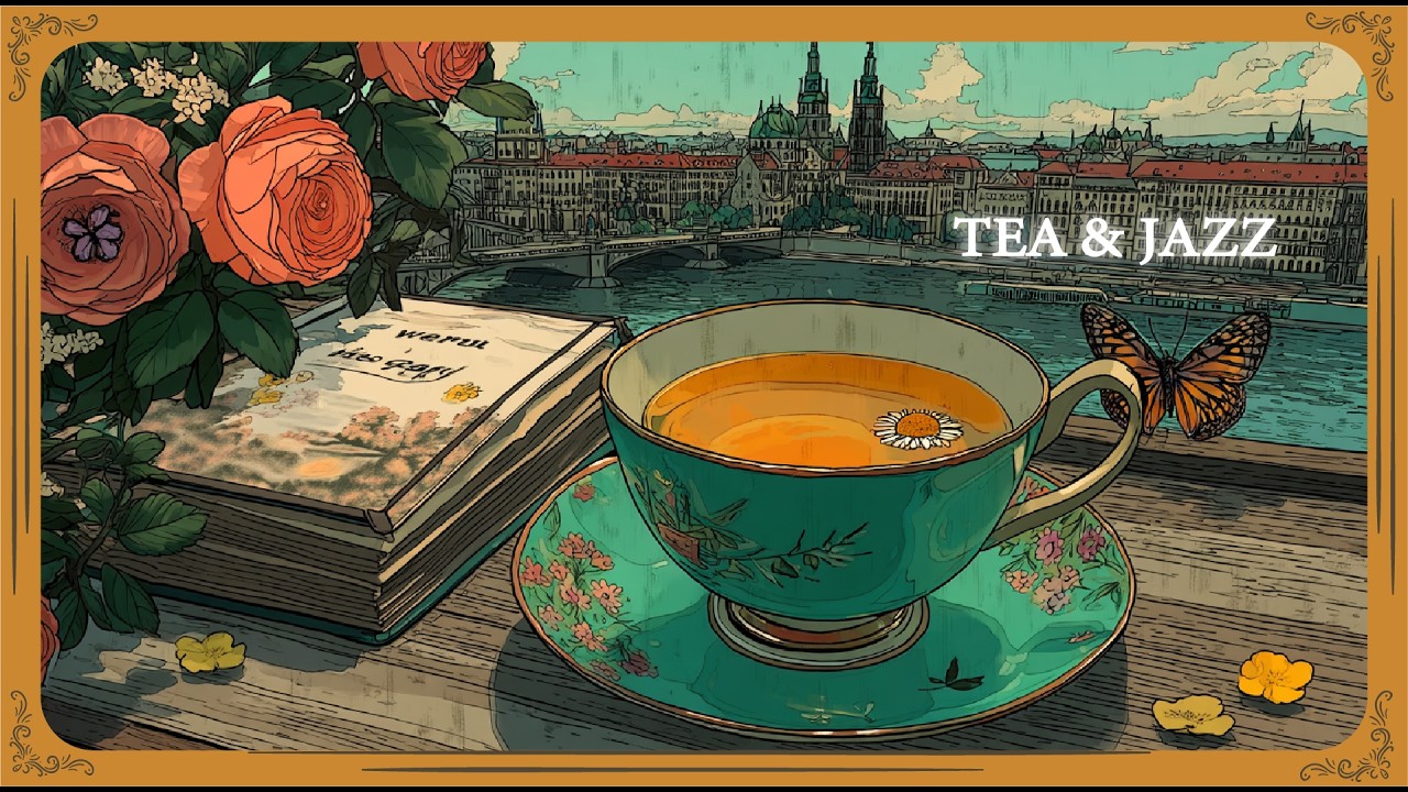 Northern Tea & Jazz (No Vocals) | Cozy Spring Instrumental Jazz for Study & Work