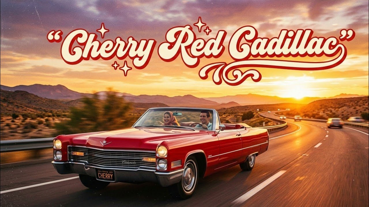 1967 Upbeat VINTAGE SOUL GROOVE (Soul Music for Driving) - Cherry Red Cadillac