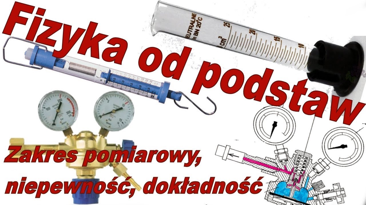 Fizyka od podstaw: Jak obliczyć zakres pomiarowy, dokładność, niepewność pomiarowa?