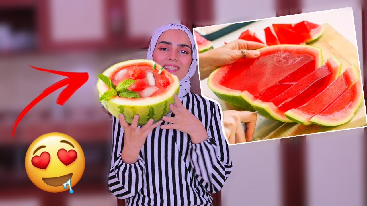 عملت ترند جيلي البطيخ 🍉النتيجة خورافية😍