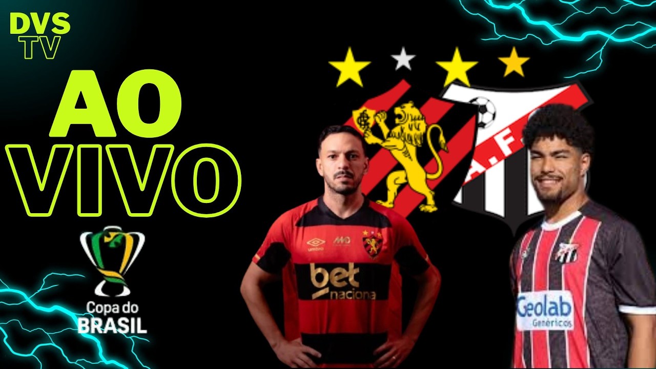 SPORT X ANÁPOLIS - AO VIVO - PÊNALTIS DA COPA DO BRASIL 2026