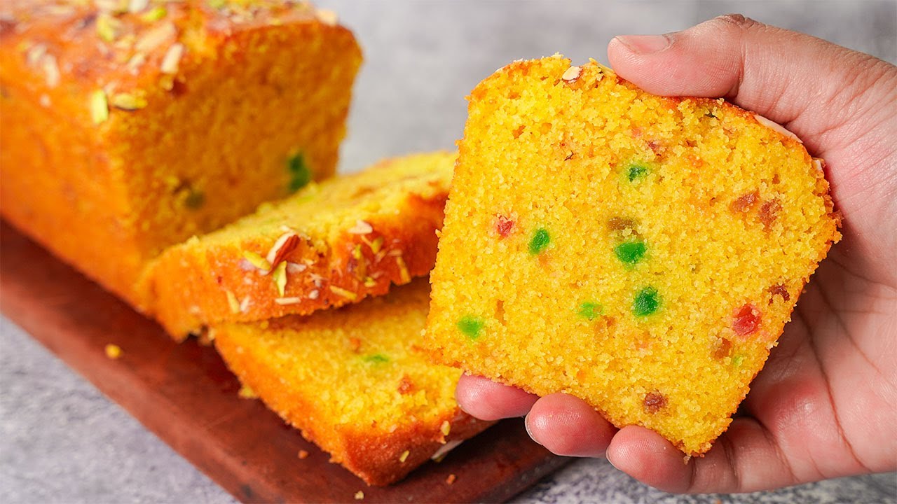 Mango Suji Cake Recipe | Eggless & Without Oven | Yummy